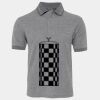 JB's  BIRDS EYE POLO   CHARCOAL - S Thumbnail