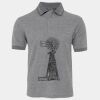 JB's  BIRDS EYE POLO   CHARCOAL - S Thumbnail