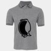 JB's  BIRDS EYE POLO   CHARCOAL - S Thumbnail