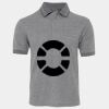 JB's  BIRDS EYE POLO   CHARCOAL - S Thumbnail