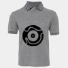 JB's  BIRDS EYE POLO   CHARCOAL - S Thumbnail