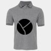 JB's  BIRDS EYE POLO   CHARCOAL - S Thumbnail
