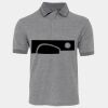 JB's  BIRDS EYE POLO   CHARCOAL - S Thumbnail
