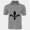 JB's  BIRDS EYE POLO   CHARCOAL - S Thumbnail