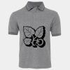 JB's  BIRDS EYE POLO   CHARCOAL - S Thumbnail