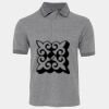 JB's  BIRDS EYE POLO   CHARCOAL - S Thumbnail
