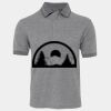 JB's  BIRDS EYE POLO   CHARCOAL - S Thumbnail