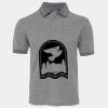 JB's  BIRDS EYE POLO   CHARCOAL - S Thumbnail
