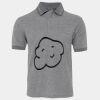 JB's  BIRDS EYE POLO   CHARCOAL - S Thumbnail