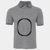 JB's  BIRDS EYE POLO   CHARCOAL - S Thumbnail