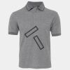 JB's  BIRDS EYE POLO   CHARCOAL - S Thumbnail