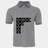 JB's  BIRDS EYE POLO   CHARCOAL - S Thumbnail