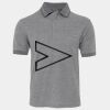JB's  BIRDS EYE POLO   CHARCOAL - S Thumbnail