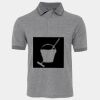 JB's  BIRDS EYE POLO   CHARCOAL - S Thumbnail