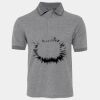 JB's  BIRDS EYE POLO   CHARCOAL - S Thumbnail