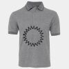 JB's  BIRDS EYE POLO   CHARCOAL - S Thumbnail