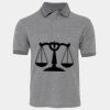 JB's  BIRDS EYE POLO   CHARCOAL - S Thumbnail
