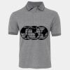 JB's  BIRDS EYE POLO   CHARCOAL - S Thumbnail
