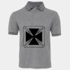 JB's  BIRDS EYE POLO   CHARCOAL - S Thumbnail