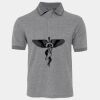 JB's  BIRDS EYE POLO   CHARCOAL - S Thumbnail