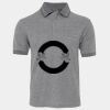 JB's  BIRDS EYE POLO   CHARCOAL - S Thumbnail