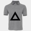 JB's  BIRDS EYE POLO   CHARCOAL - S Thumbnail