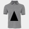 JB's  BIRDS EYE POLO   CHARCOAL - S Thumbnail