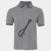 JB's  BIRDS EYE POLO   CHARCOAL - S Thumbnail