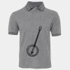 JB's  BIRDS EYE POLO   CHARCOAL - S Thumbnail