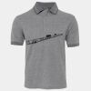 JB's  BIRDS EYE POLO   CHARCOAL - S Thumbnail