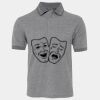 JB's  BIRDS EYE POLO   CHARCOAL - S Thumbnail
