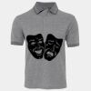 JB's  BIRDS EYE POLO   CHARCOAL - S Thumbnail