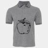 JB's  BIRDS EYE POLO   CHARCOAL - S Thumbnail