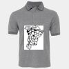 JB's  BIRDS EYE POLO   CHARCOAL - S Thumbnail