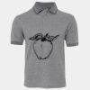 JB's  BIRDS EYE POLO   CHARCOAL - S Thumbnail