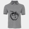 JB's  BIRDS EYE POLO   CHARCOAL - S Thumbnail