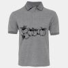 JB's  BIRDS EYE POLO   CHARCOAL - S Thumbnail