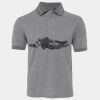 JB's  BIRDS EYE POLO   CHARCOAL - S Thumbnail