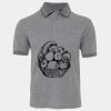 JB's  BIRDS EYE POLO   CHARCOAL - S Thumbnail