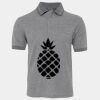 JB's  BIRDS EYE POLO   CHARCOAL - S Thumbnail