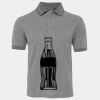 JB's  BIRDS EYE POLO   CHARCOAL - S Thumbnail