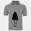 JB's  BIRDS EYE POLO   CHARCOAL - S Thumbnail