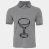 JB's  BIRDS EYE POLO   CHARCOAL - S Thumbnail