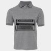 JB's  BIRDS EYE POLO   CHARCOAL - S Thumbnail