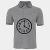 JB's  BIRDS EYE POLO   CHARCOAL - S Thumbnail