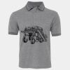 JB's  BIRDS EYE POLO   CHARCOAL - S Thumbnail