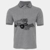 JB's  BIRDS EYE POLO   CHARCOAL - S Thumbnail