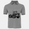 JB's  BIRDS EYE POLO   CHARCOAL - S Thumbnail