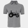 JB's  BIRDS EYE POLO   CHARCOAL - S Thumbnail