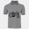JB's  BIRDS EYE POLO   CHARCOAL - S Thumbnail
